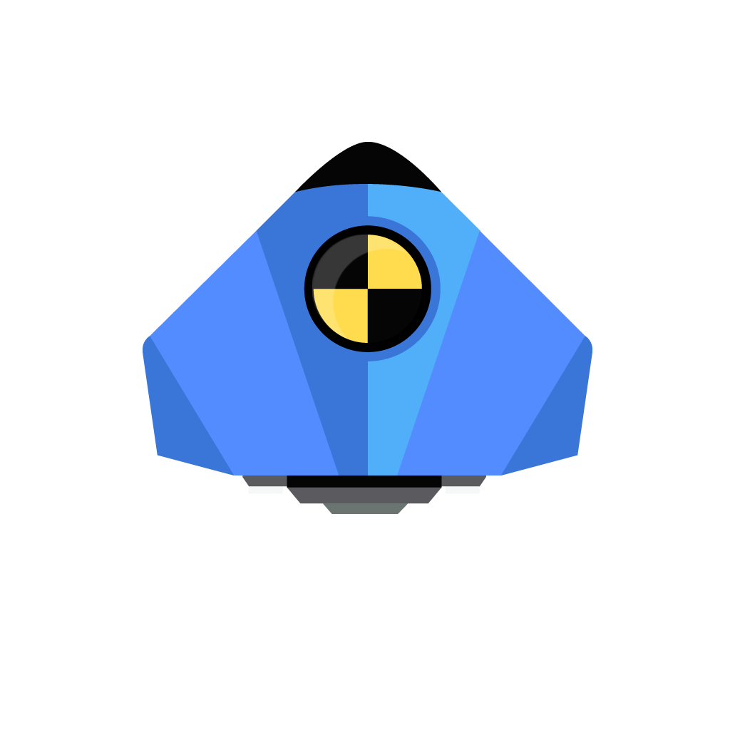 Blue ship